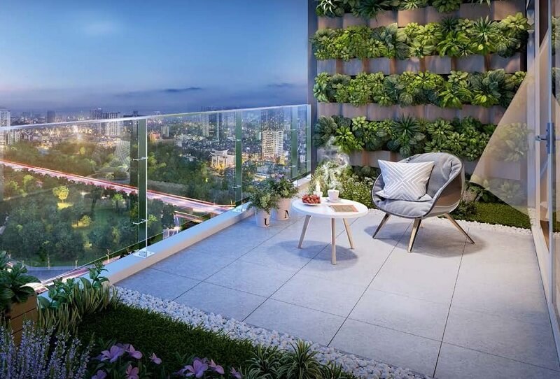 thiết kế ban công đep