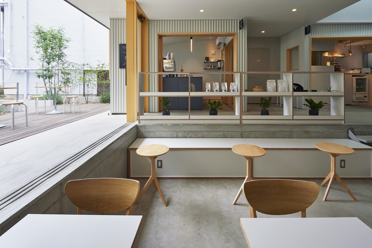nội thất quán cafe